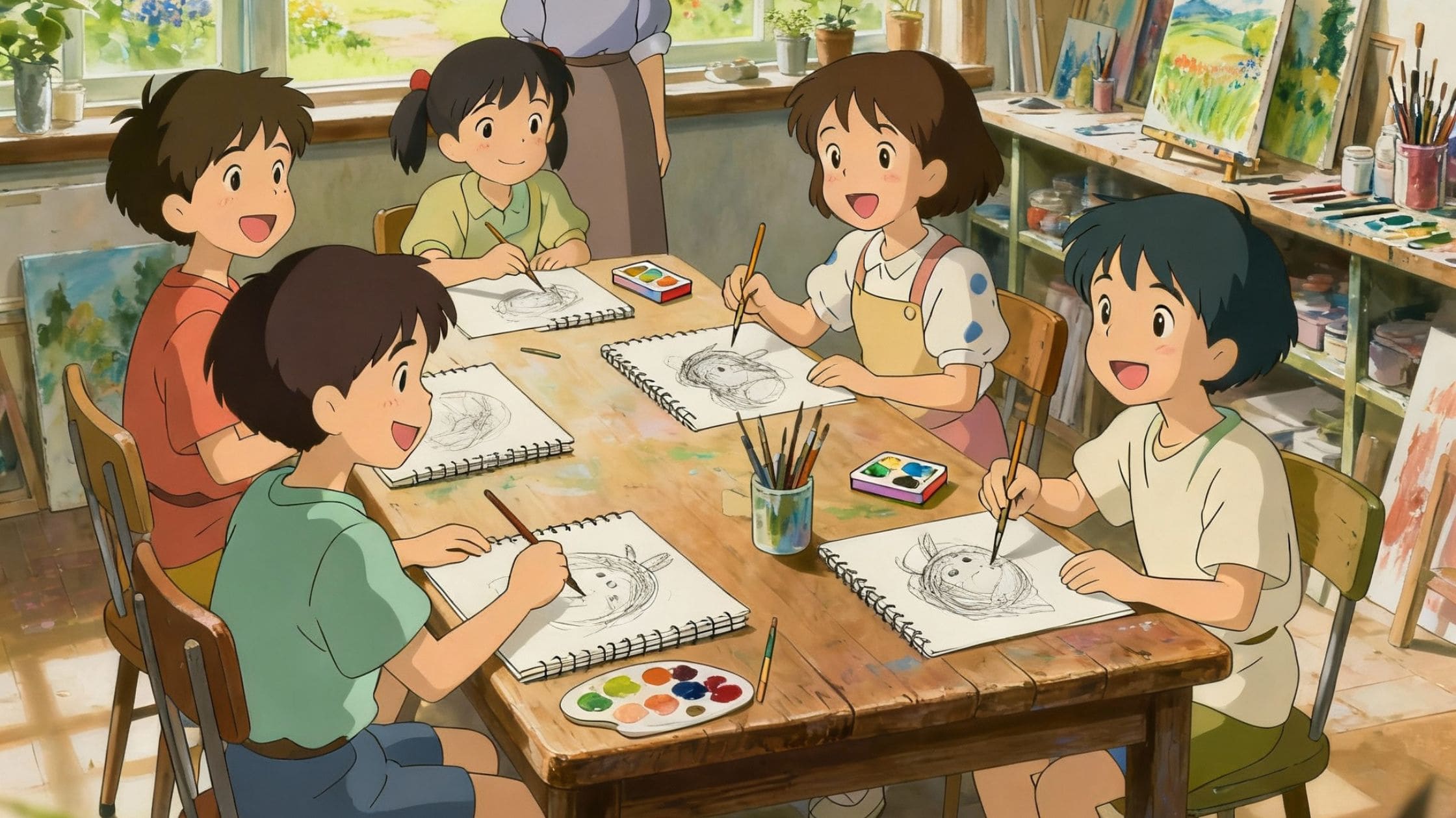 Someone Got Sick in Art Class